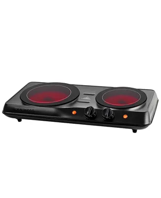 Ovente 1700w Double Hot Plate Electric Countertop Infrared Stove