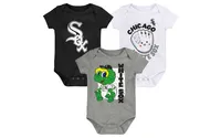 Outerstuff Infant 3-Pk. Chicago White Sox Change-Up Bodysuits