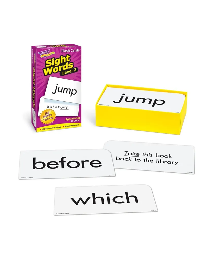 Sight Words Level Skill Drill Flash Cards