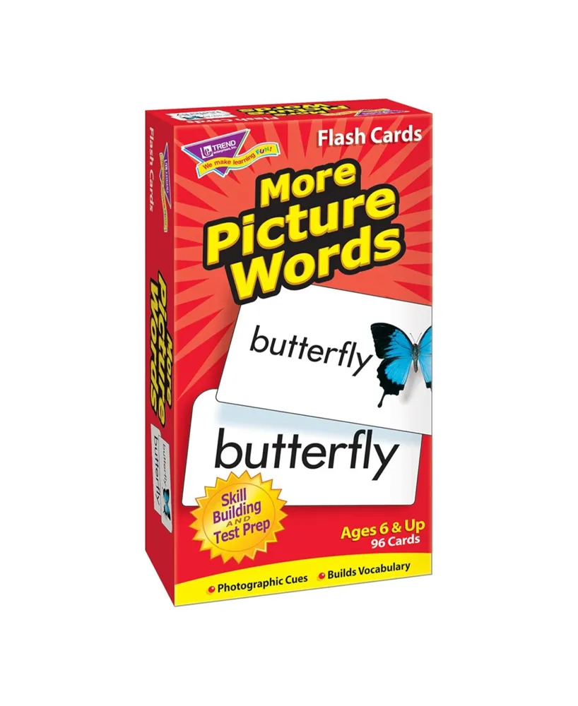 More Picture Words Skill Drill Flash Cards