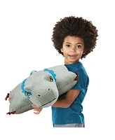 Pillow Pets National Boardcasting Company Universal Jurassic World Blue Stuffed Animal Plush Toy
