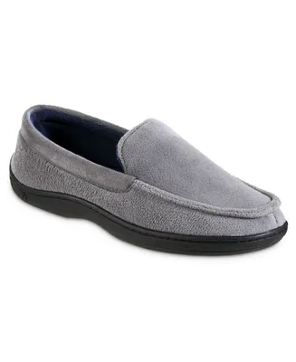 Isotoner Men's Microterry Jared Moccasin Slippers