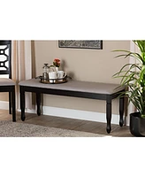 Corey Modern and Contemporary Fabric Upholstered Dining Bench