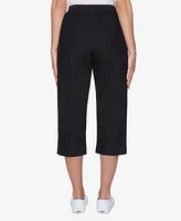 Alfred Dunner Women's Missy Classics Casual Denim Capri