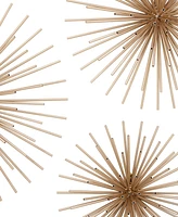 Metal Contemporary Wall Decor, Set of 3