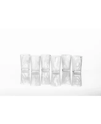 Fortessa Swirl Ice Beverage Glass, 14 oz - Set of 6