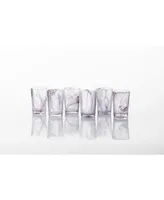 Fortessa Swirl Ice Beverage Glass, 14 oz - Set of 6