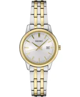 Seiko Women's Essential Two-Tone Stainless Steel Bracelet Watch 30mm