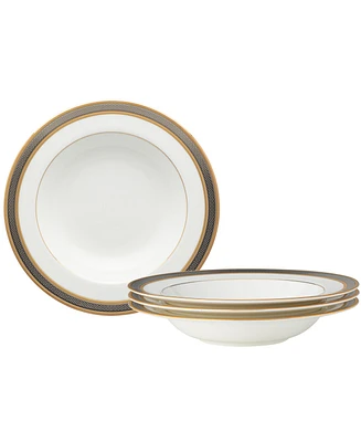 Noritake Brilliance Set of 4 Soup Bowls, 8-1/4", 12 Oz.