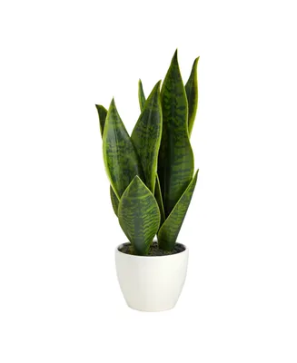 16" Sansevieria Artificial Plant