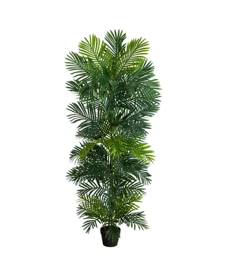 70" Areca Artificial Palm Tree Uv Resistant Indoor/Outdoor