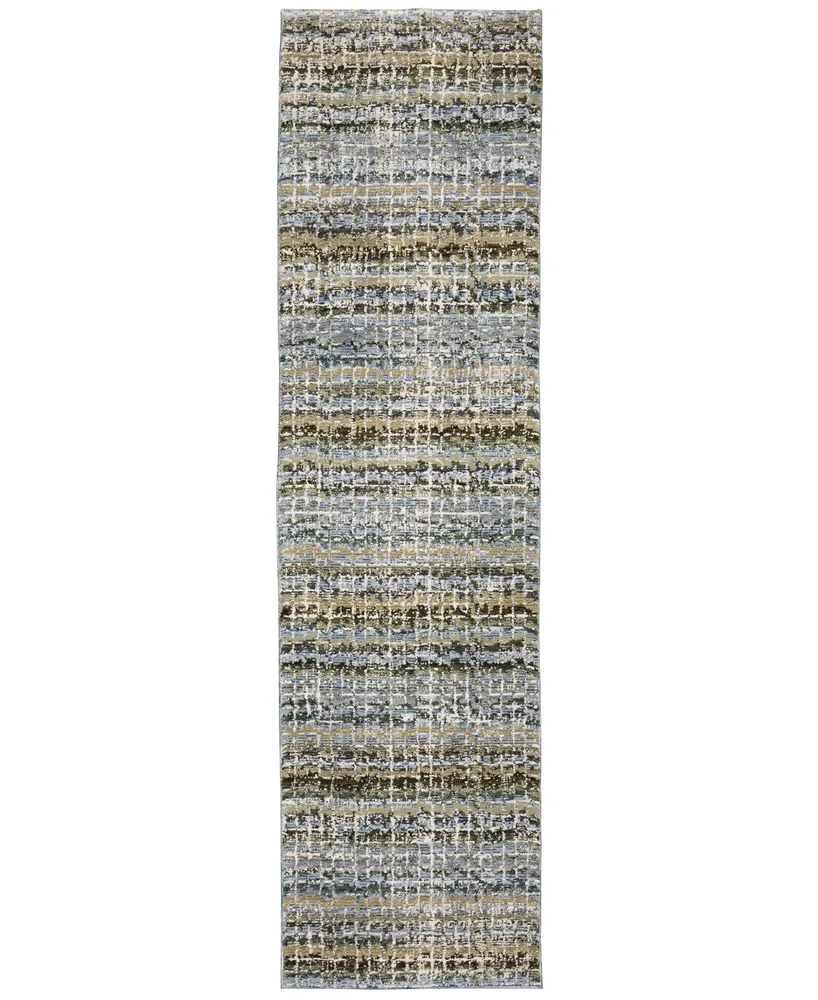 Jhb Design Prairie PRA01 2'6" x 12' Runner Area Rug