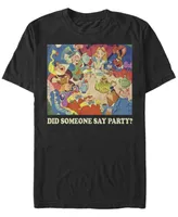 Men's Alice Wonderland Party Short Sleeve T-shirt