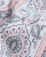 Levtex Darcy Paisley Damask Quilted Throw, 50" x 60"