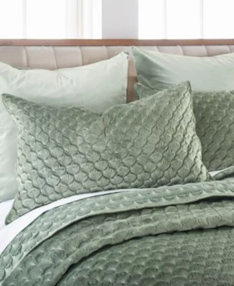 Levtex Merano Velvet Sea Spray Quilts