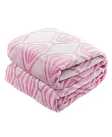 Sedona House Shaved Print Flannel Blanket