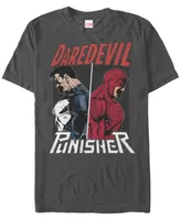 Fifth Sun Men's Punisher Devil Short Sleeve Crew T-shirt