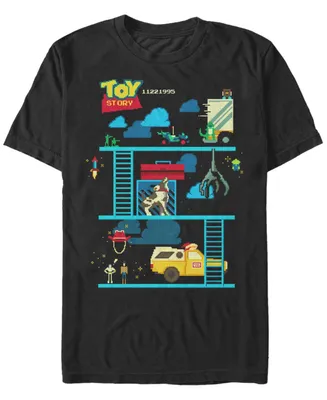 Fifth Sun Men's Toy Story Bit Short Sleeve Crew T-shirt