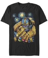 Fifth Sun Men's Thanos Night Short Sleeve Crew T-shirt