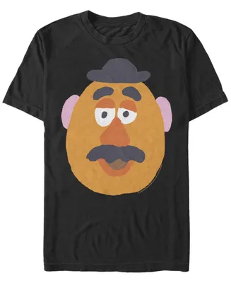 Fifth Sun Men's Mr. Potato Big Face Short Sleeve Crew T-shirt