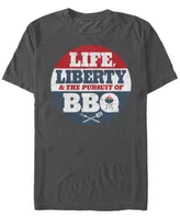 Fifth Sun Men's Pursuit of Barbecue Short Sleeve Crew T-shirt