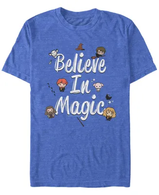 Fifth Sun Men's Believe Magic Short Sleeve Crew T-shirt