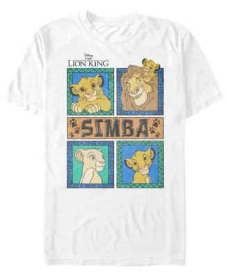 Fifth Sun Men's Simbafied Short Sleeve Crew T-shirt