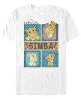 Fifth Sun Men's Simbafied Short Sleeve Crew T-shirt