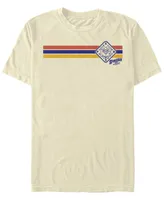 Fifth Sun Men's Spongey Stripes Short Sleeve Crew T-shirt