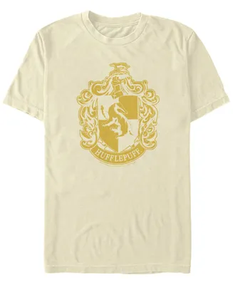 Fifth Sun Men's Simple Hufflepuff Short Sleeve Crew T-shirt