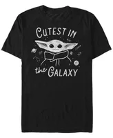 Fifth Sun Men's Cutest The Galaxy Short Sleeve Crew T-shirt