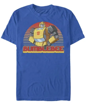 Fifth Sun Men's Retro Bumblebee Short Sleeve Crew T-shirt