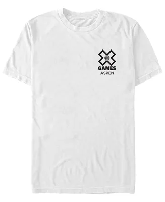 Fifth Sun Men's Stacked Logo Short Sleeve Crew T-shirt