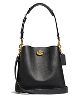 Coach Willow Leather Bucket Bag