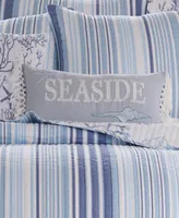 Levtex Zuma Beach Seaside Tassel Decorative Pillow, 12" x 24"