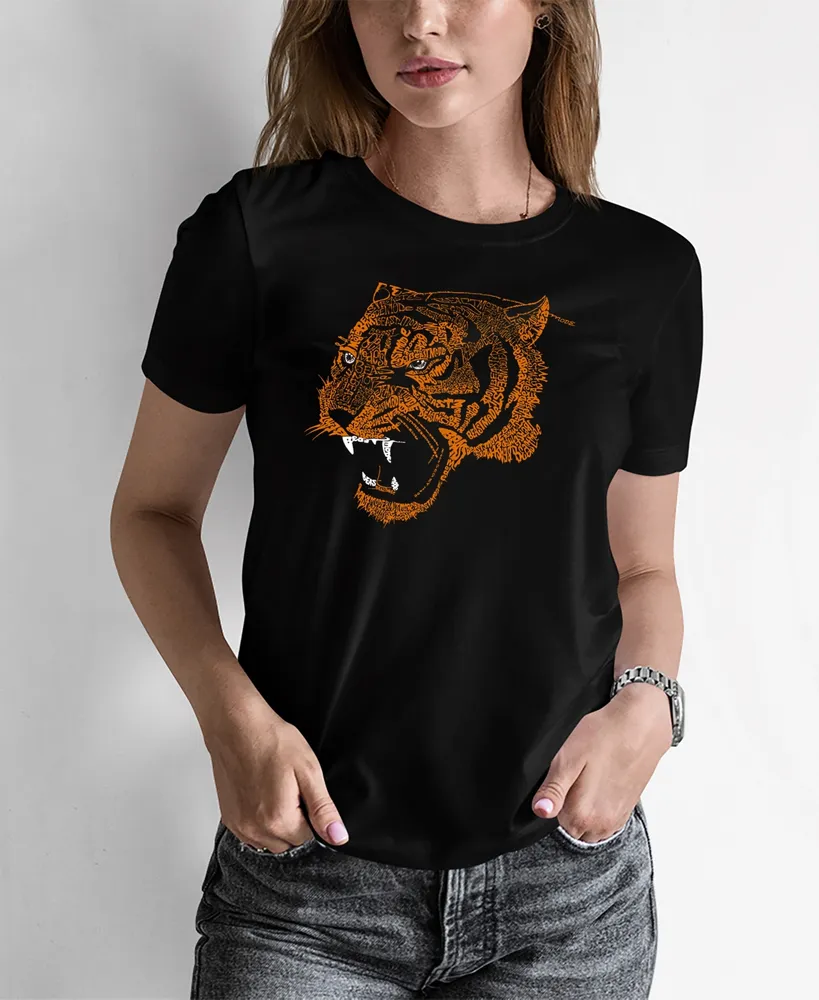 Women's Word Art Beast Mode T-Shirt