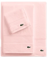 Lacoste Home Heritage Anti-Microbial Supima Cotton Bath Towel, 30" x 54"