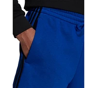 adidas Men's 3-Stripes 10" Fleece Shorts