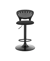 Padua Adjustable Upholstery Swivel Stool