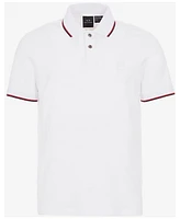 A|X Armani Exchange Men's Contrast Tipped Polo Shirt