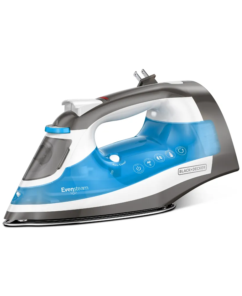 Black & Decker One Step Steam Cord Reel Iron