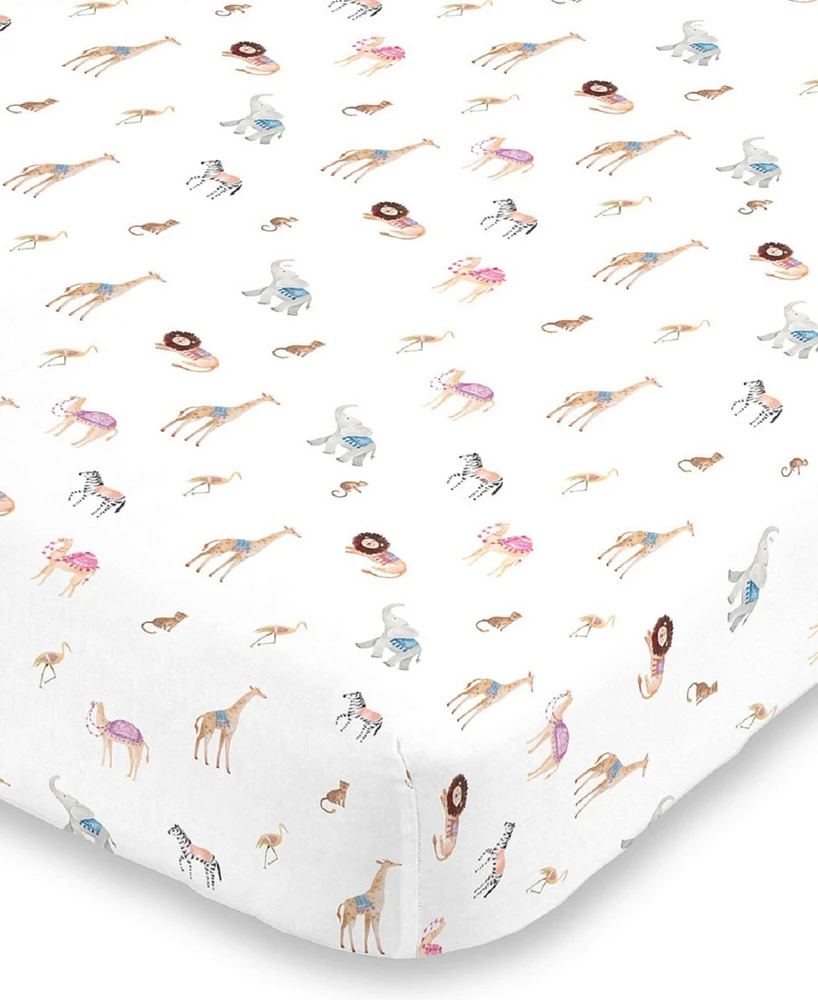 Desert Parade Super Soft Mini Crib Sheet