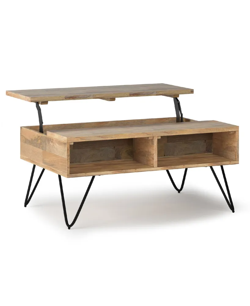 Hunter Solid Mango Wood Small Lift Top Coffee Table