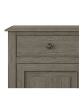 Connaught Solid Wood Entryway Storage Cabinet