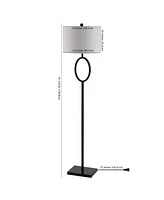 April Metal Modern Contemporary Led Floor Lamp