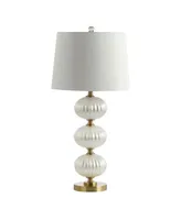 Carter 29.7" Glass Led Table Lamp