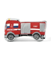 Lush Decor Fire Truck Piece Quilt Set for Kids