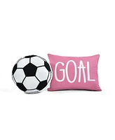 Lush Decor Kids Girls Soccer Kick 5-Pc. Quilt Set, Full/Queen