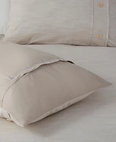 Clean Spaces Dover Oversized 3-Pc. Duvet Cover Set