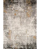 Loloi Ii Alchemy Alc-02 6'7" x 9'2" Area Rug - Slate, Gold